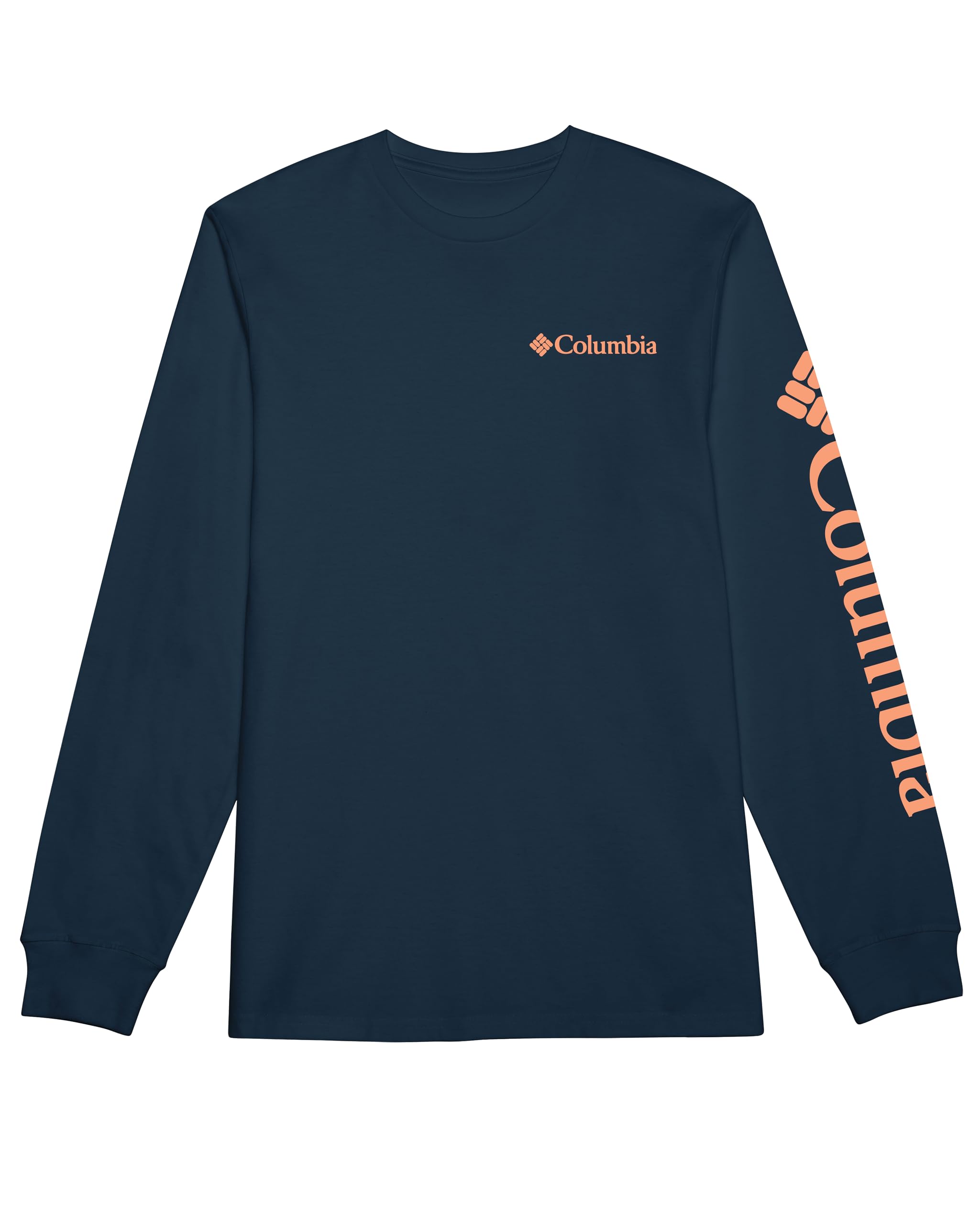 Columbia Men's Long Sleeve Tee Shirt Outdoors Fishing Camping Hiking X-Large Columbia Navy