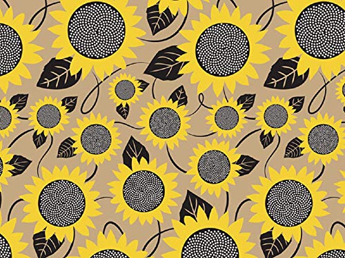 Sunflower Fields Gift Wrap Paper Roll - 24