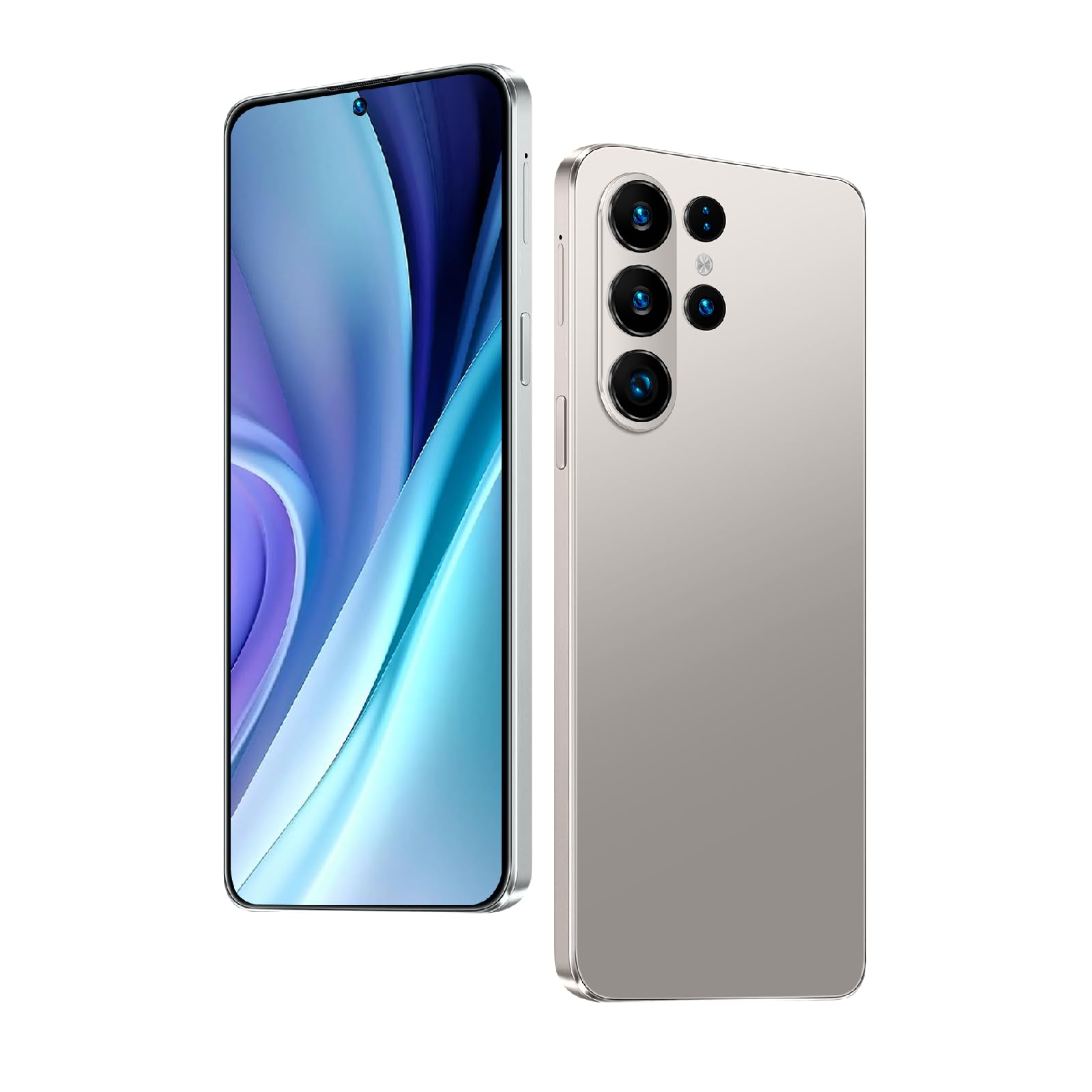 Handy ohne Vertrag, Unterstützung für 4G Network, 3GB RAM + 16GB ROM, TF-Karte erweiterter Speicher 256GB, Dual-Kamera, Dual-SIM, 4-Kern-Chip, 6,6-Zoll-Bildschirm, (grey131)