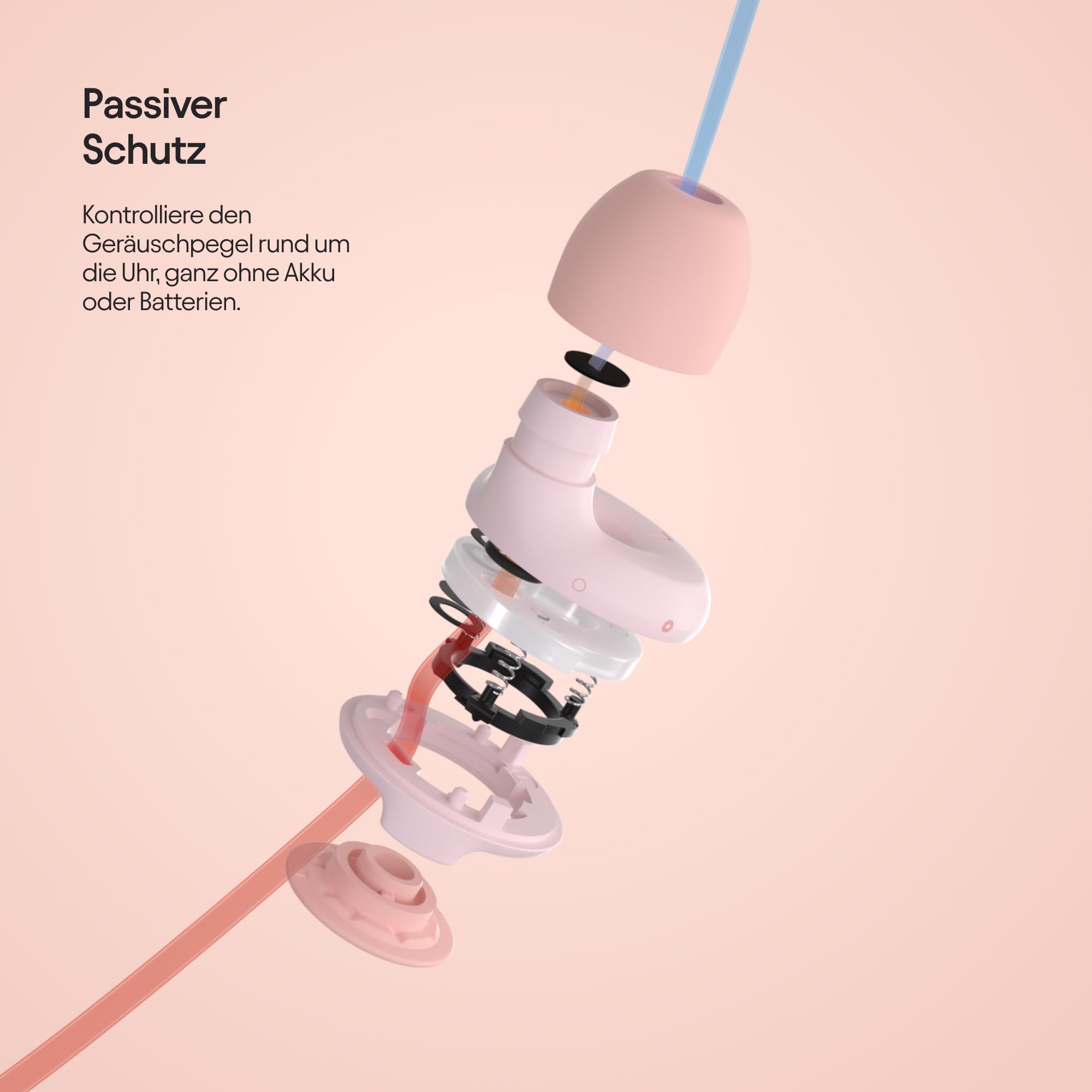 Loop Switch – Geräuschreduzierende Ohrstöpsel mit 3 Modi | Anpassbarer, passiver Gehörschutz für Konzentration, Reisen, Konzerte, Geselligkeit, Sport & Geräuschempfindlichkeit | Wiederverwendbar