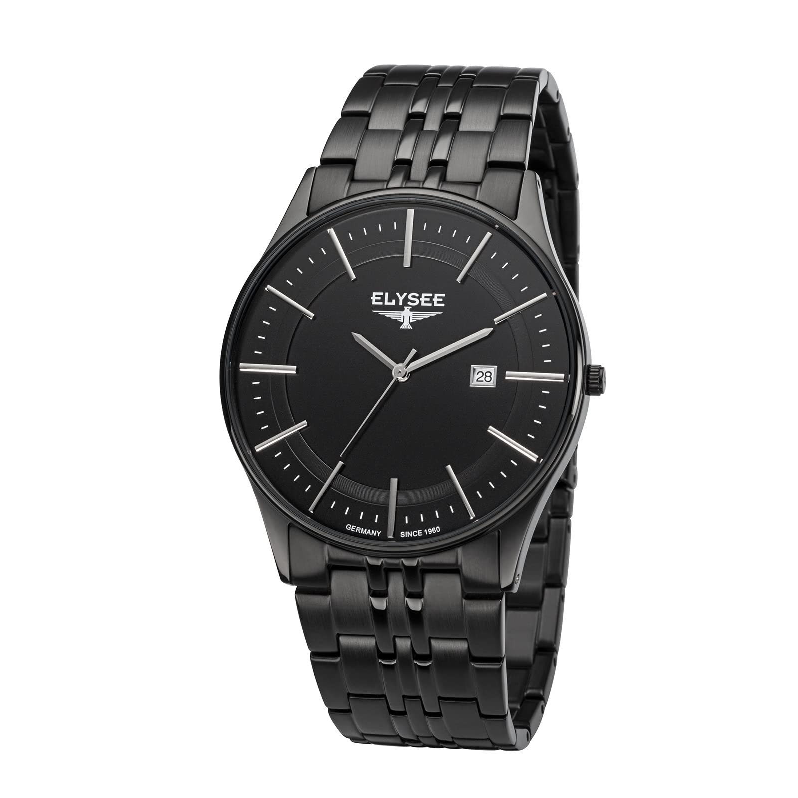 Elysee Orologio Uomo Quarzo 83024 - Cassa 42mm, Cinturino In Acciaio Inox, Datario, 5 ATM - 4