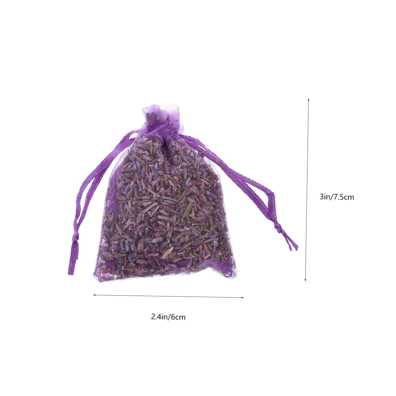 Alipis 3 Set Bustina di Lavanda Bustine Profumate per Guardaroba Profumato Nebbia Cuscino Lavanda e di Profumo di per Le Donne Essiccata Maglia 12 Pezzi * 3