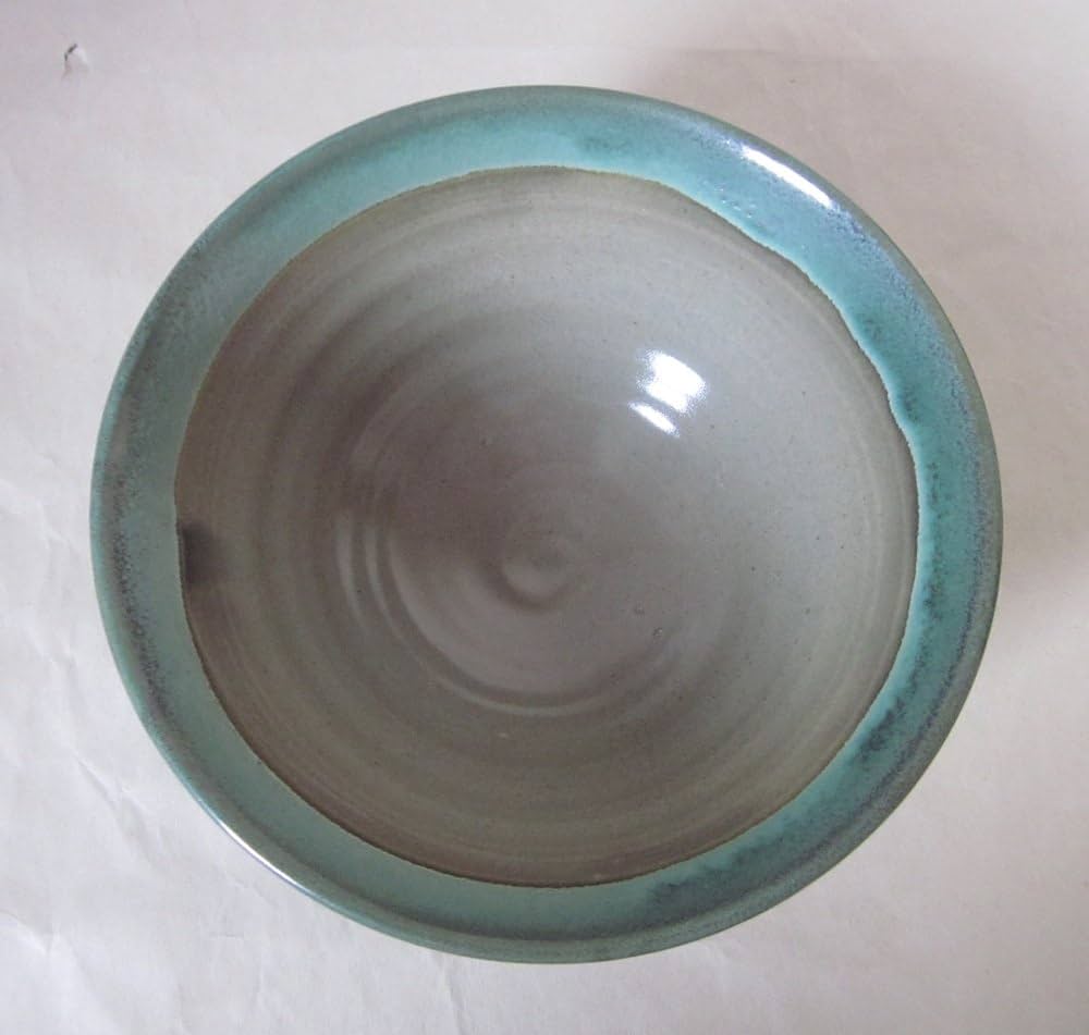 ちゃー新品　陶器　陶芸作家　浅めのうどん•そば鉢2個F ちゃー様専用新品 陶器 陶芸作家 浅めのうどん•そば鉢2個