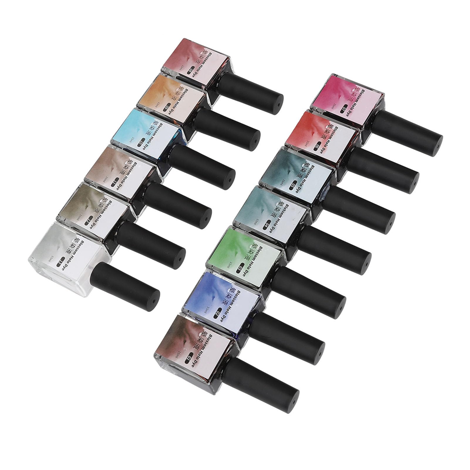Hidyliu Set Gel Colorante per Smalto Fai Te con 13 Colori, Ideale per gli Appassionati di Manicure Artistica e Nail Art