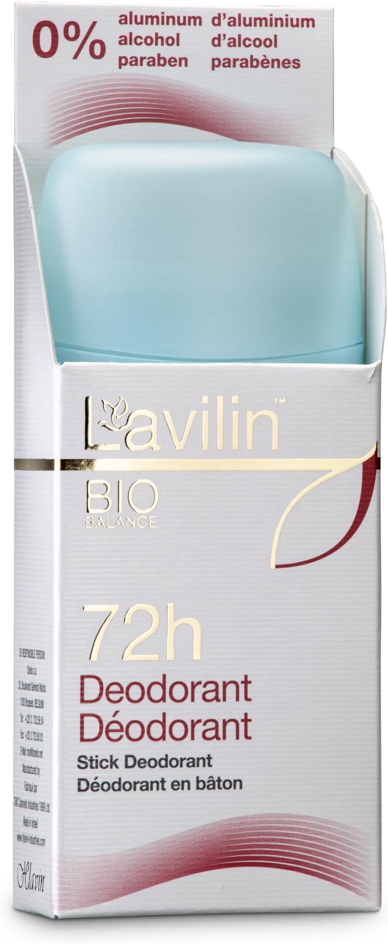Hlavin Lavilin Deodorant Stick 72 Hours Plus Red by Lavilin Bio Balance