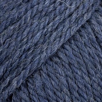 100% Wool Worsted Yarn Drops Alaska,1.8 oz Ball - 77 yds 37 Dark Blue