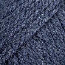 100٪ Wool Worsted Yarn Drops Alaska، 1.8 oz Ball - 77 yds 37 Dark Blue