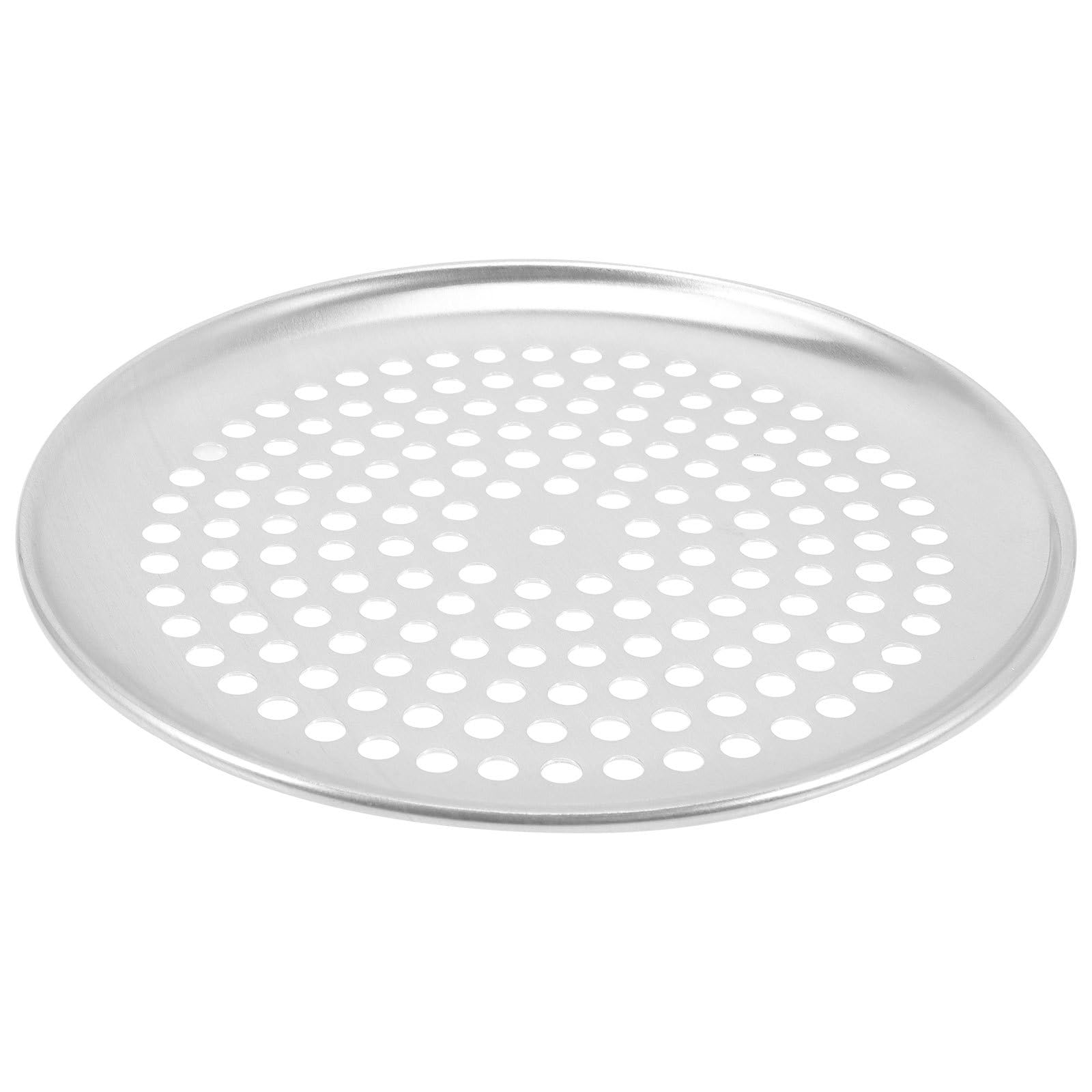 Plaques à pizza en acier inoxydable FRCOLOR avec plateau croustillant pour cuisson au four