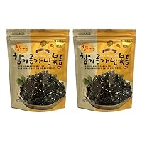 Vista 1 de Bocadillo coreano prémium de lavanda de algas sazonadas y saladas al mar, 1.76 oz (paquete de 5)