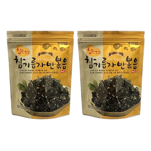 Bocadillo coreano prémium de lavanda de algas sazonadas y saladas al mar, 1.76 oz (paquete de 2) Bocadillo coreano prémium de lavanda de algas sazonadas y saladas al mar, 1.76 oz (paquete de 2)