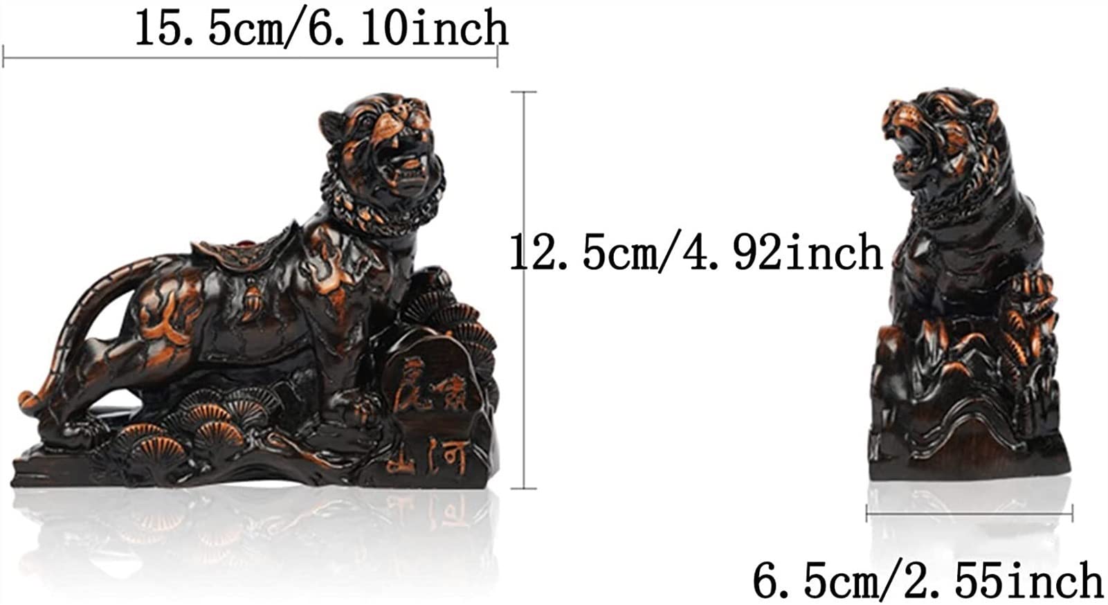 Figurka Bogactwa/Wystrój Feng Shui Tiger posągi i figurki, dekoracja domu, dekoracje samochodowe, rzeźby wnętrza, dekoracje zwierząt, prezenty Prezent Biznesowy