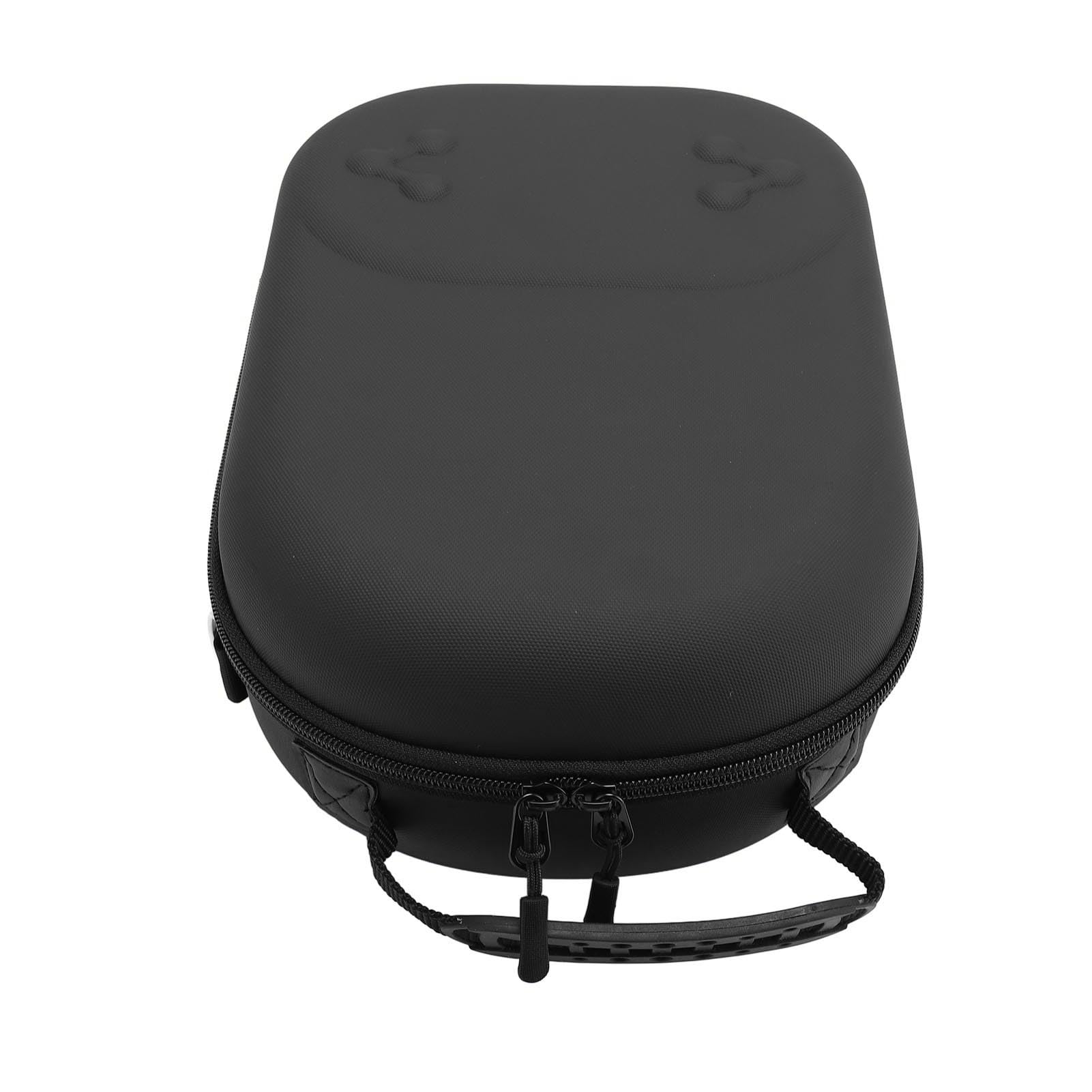 lyrlody Custodia Rigida da Viaggio, Custodia da Viaggio Organizer per Elettronica EVA PU, 13 X 9,4 X 5,3 Pollici, Antiurto per Controller Visori VR Cavi Caricabatterie per Viaggi Lavoro Casa (BLACK)