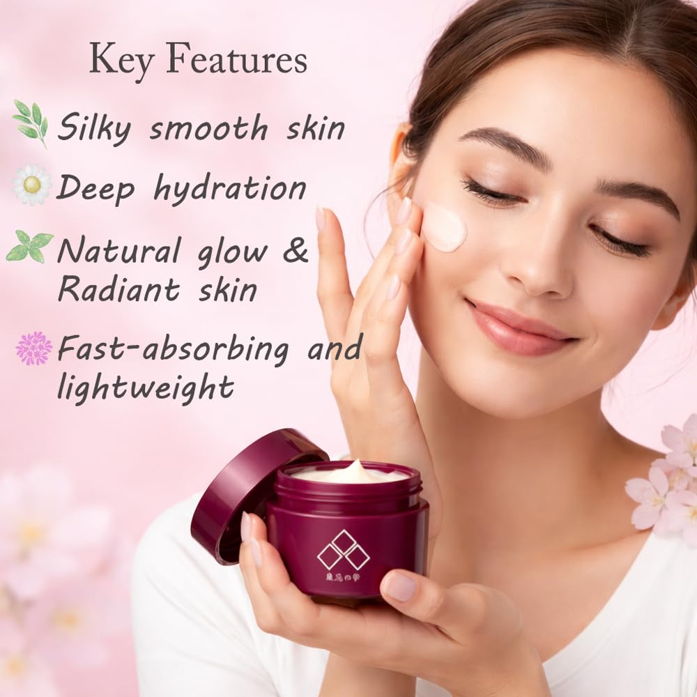 Amazon.com: Japan Sakura Cherry Blossom Cream with Rice VitaminC