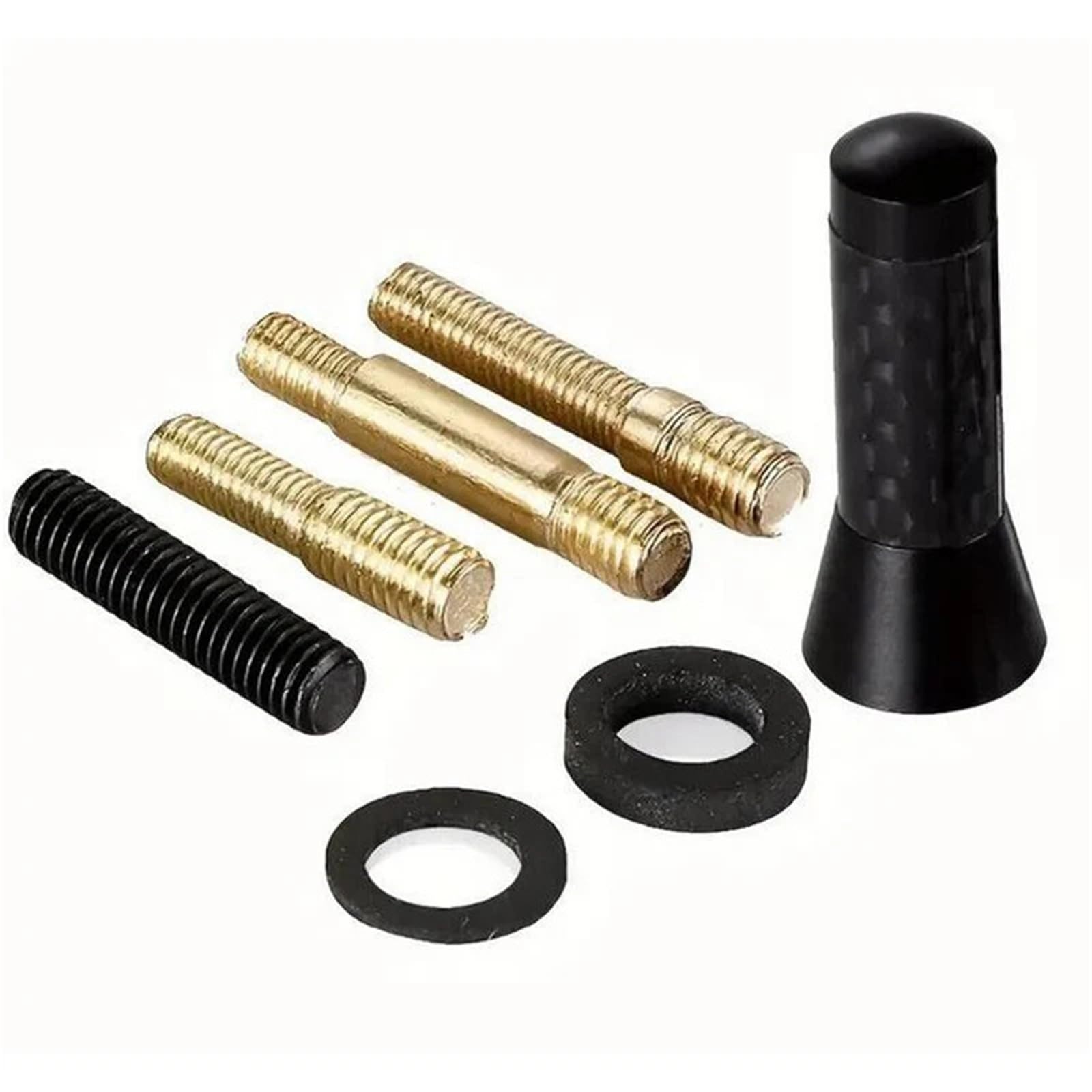 Antenas para vehículos Antena de Techo Universal con Adaptador M4 M5 M6 y Tornillos. Compatible con BMW, Mini y Audi. Antena de Coche