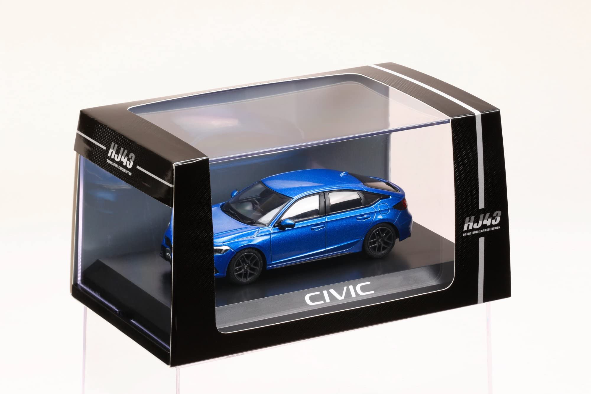 Amazon | HJ43 1/43 ホンダ CIVIC 2021 プレミアムクリスタルブルー