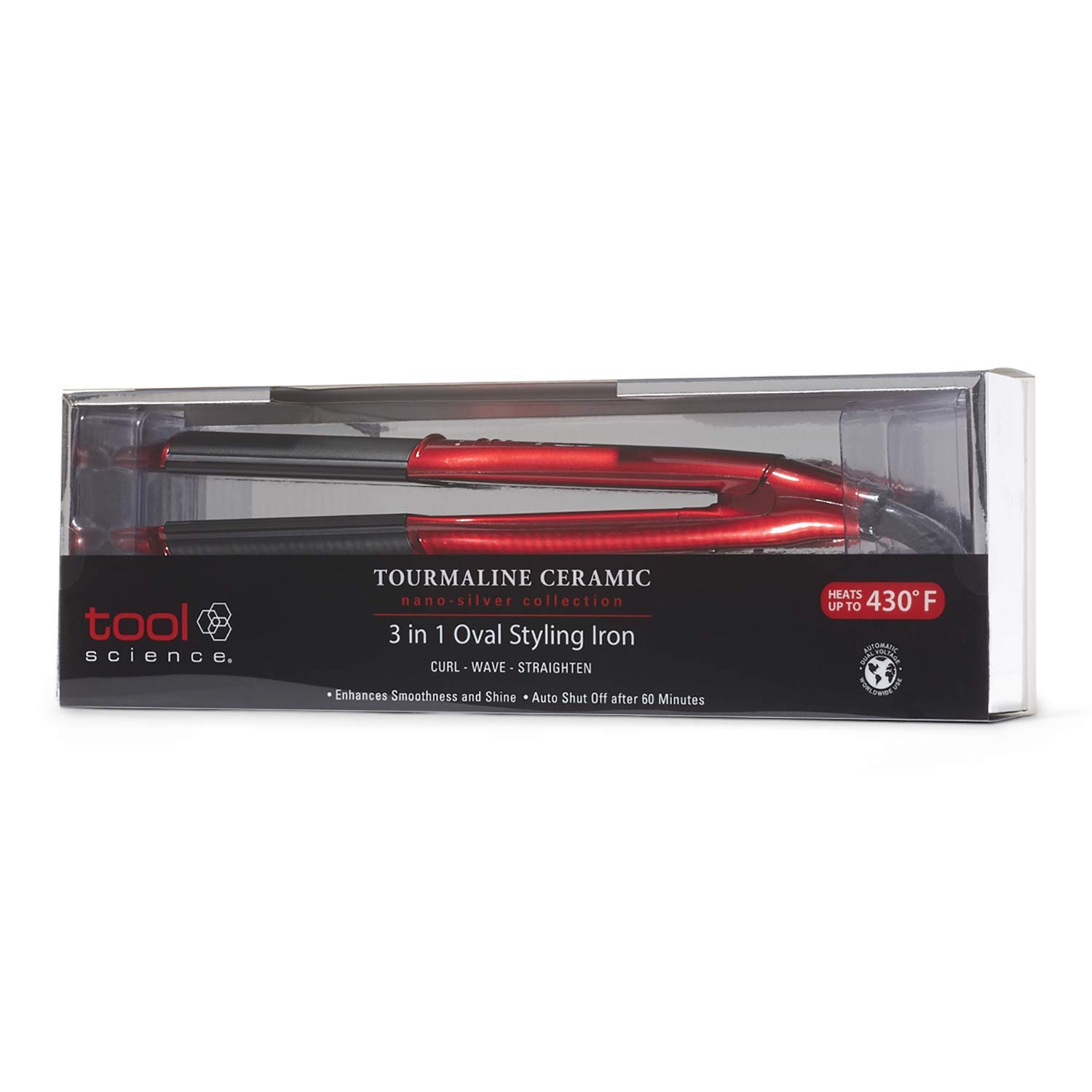 Amazon.com : Tool Science 3 in 1 Oval Styling Iron | Flat 