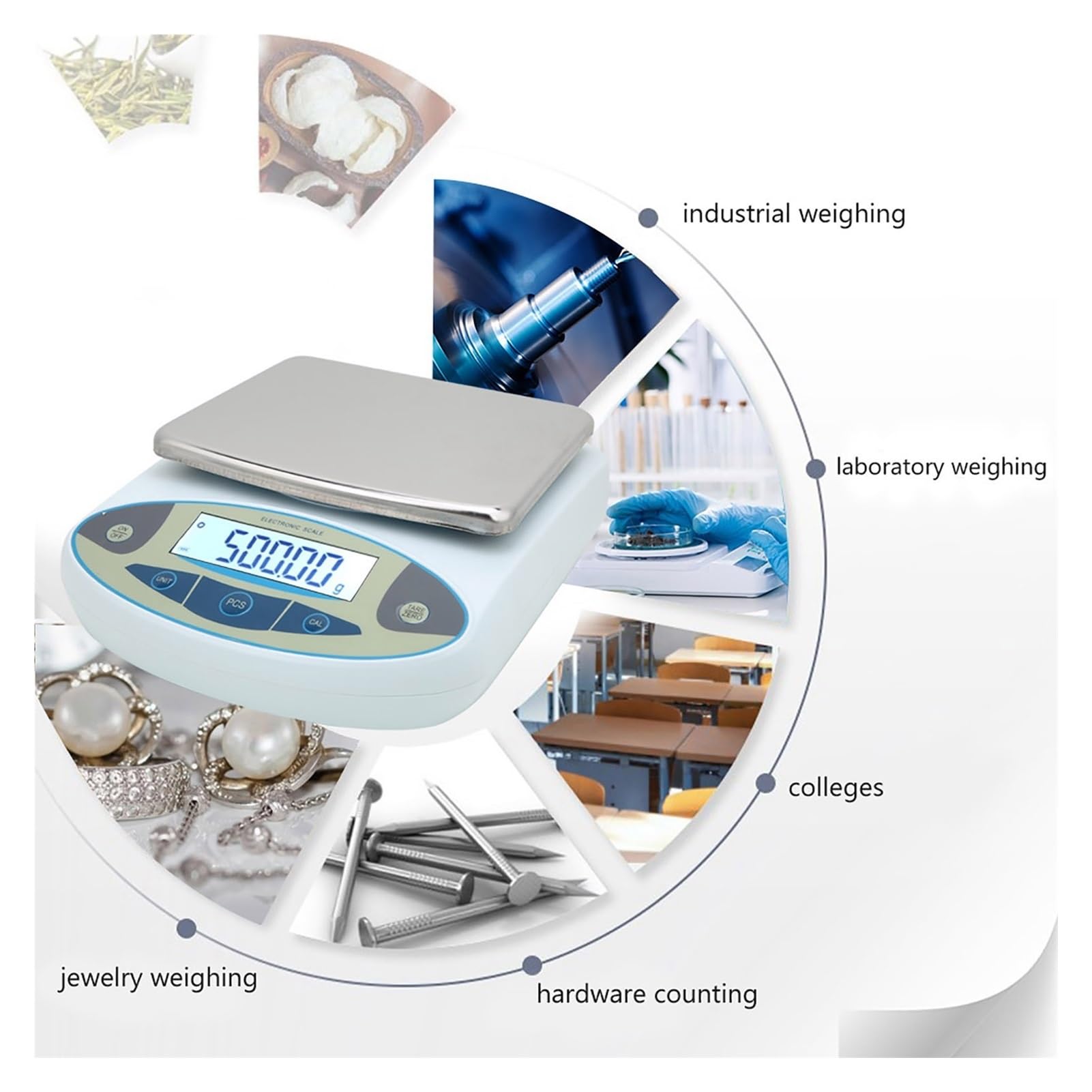Báscula De Precisión Digital Balanza Electrónica Báscula For Joyas Báscula De Precisión Digital Pesaje De PrecisióN
