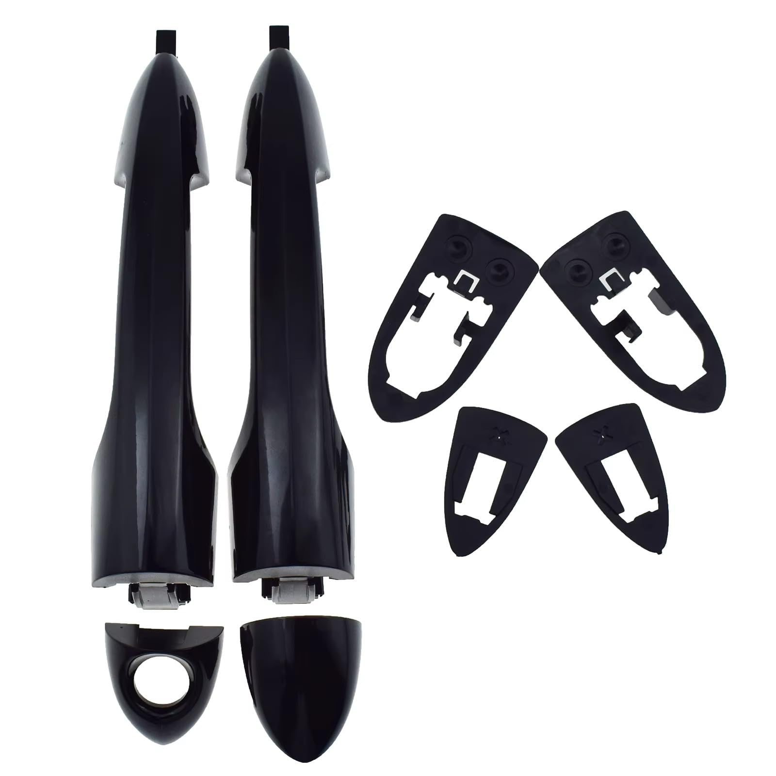 Qjahxkf Front Left Right Replacement Exterior Door Handles Exterior Door Handles 156145296 156145295 For Alfa For Romeo 147 For Giulietta For Alfa For Mito For Lancia Y Outer Handle(Front Left Right)