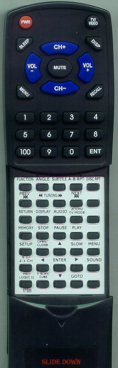 Redi-Remote replacement remote control showing buttons and form factor