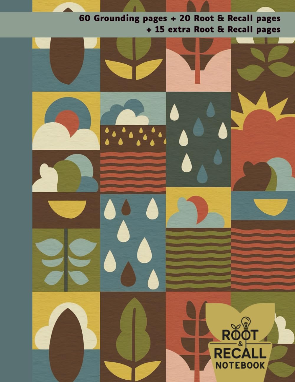 Root & Recall Notebook: For Evolving Learners: A Guided Study Notebook for High School, College, and Lifelong Learners to Deepen Focus, Retention, and Understanding (Folk Nature 1A)