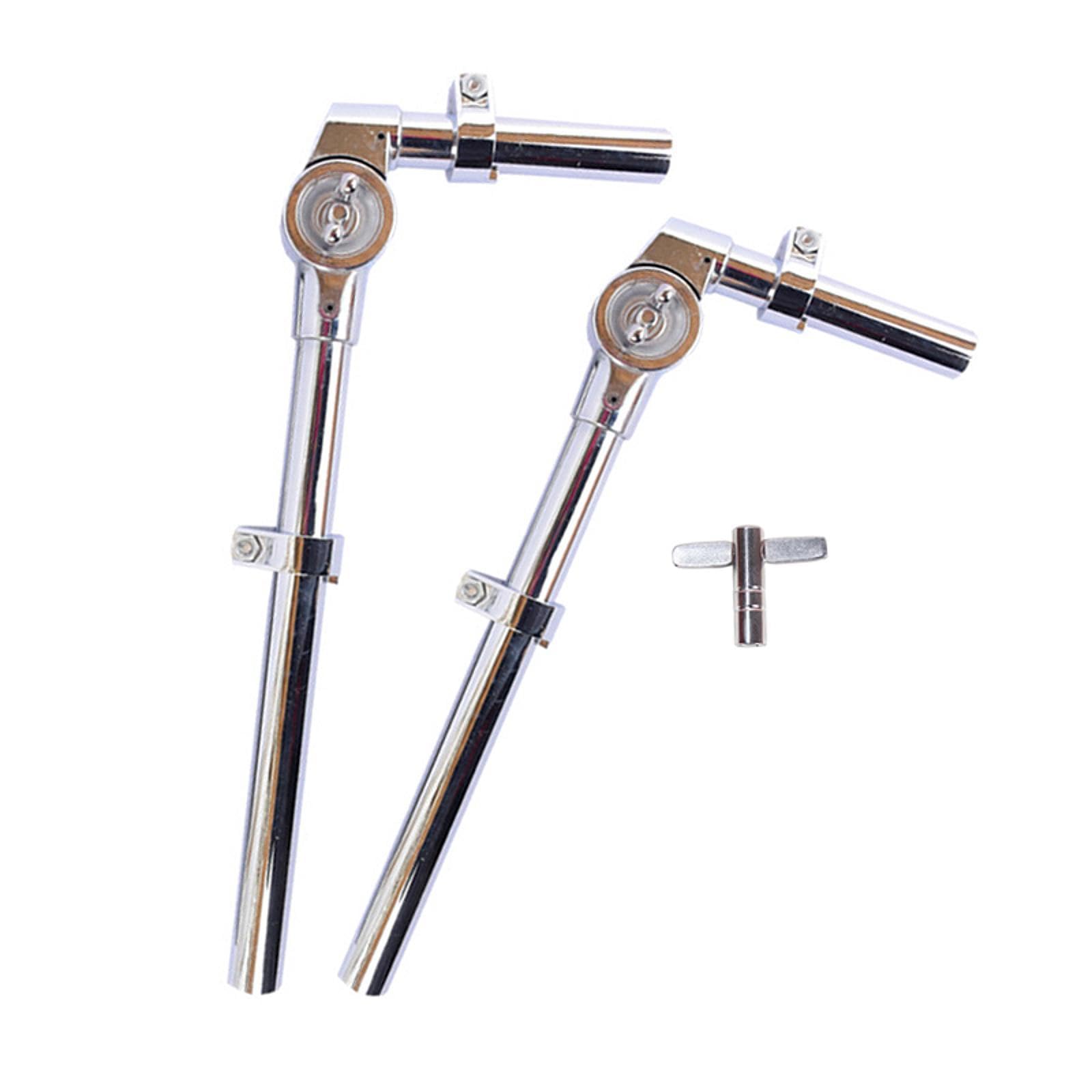 perfeclan Soporte para tambor, abrazadera de percusión, hardware estable, soporte de montaje de metal para, para bateristas de rendimiento, regalos, 2 Piezas