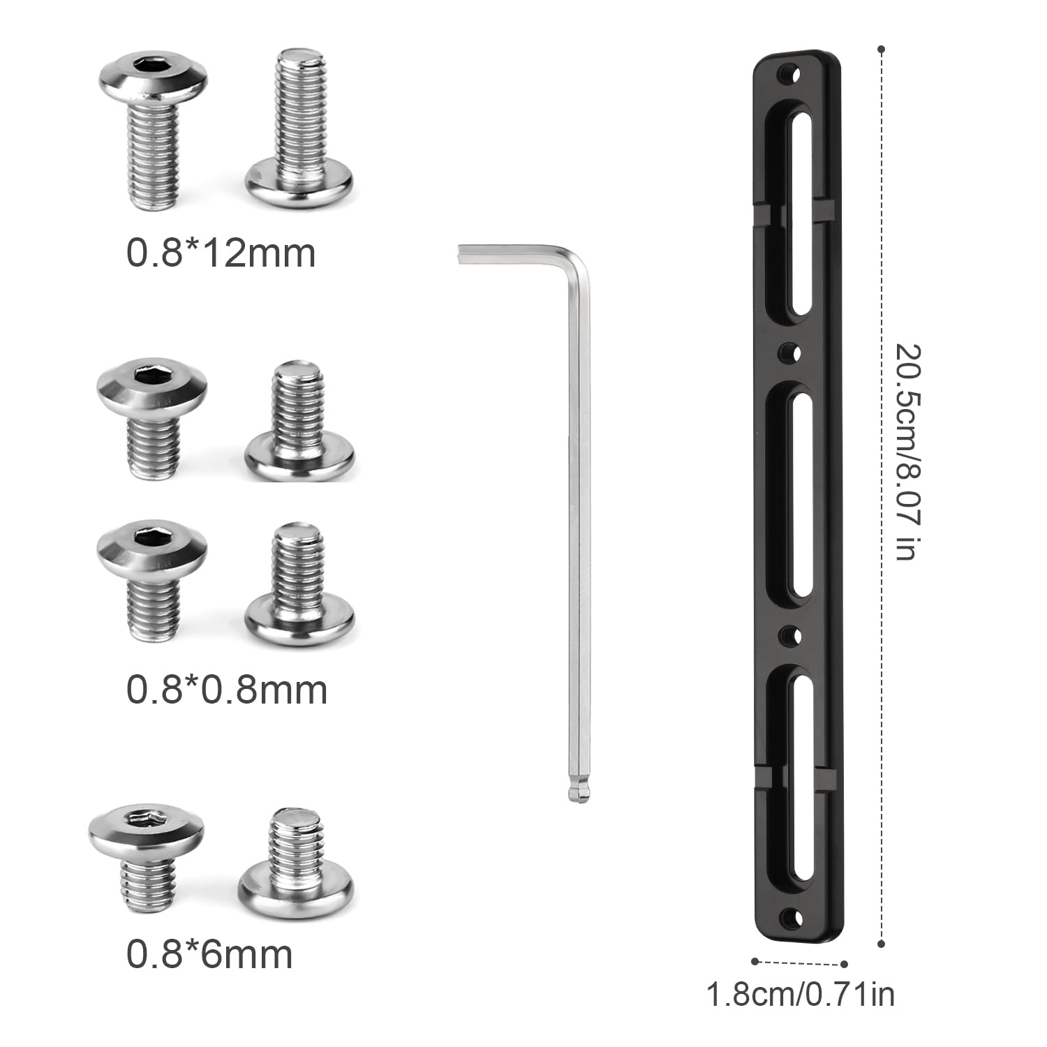 Bike Bottle Cage Adapter, Bicycle Bottle B-RAD Mounting Base Aluminum Alloy Bike Water Bottle Mount Bracket Adjustable Bottle Mounts Alt Position for MTB Road Mountain Bike (3 Slots) - Image 2