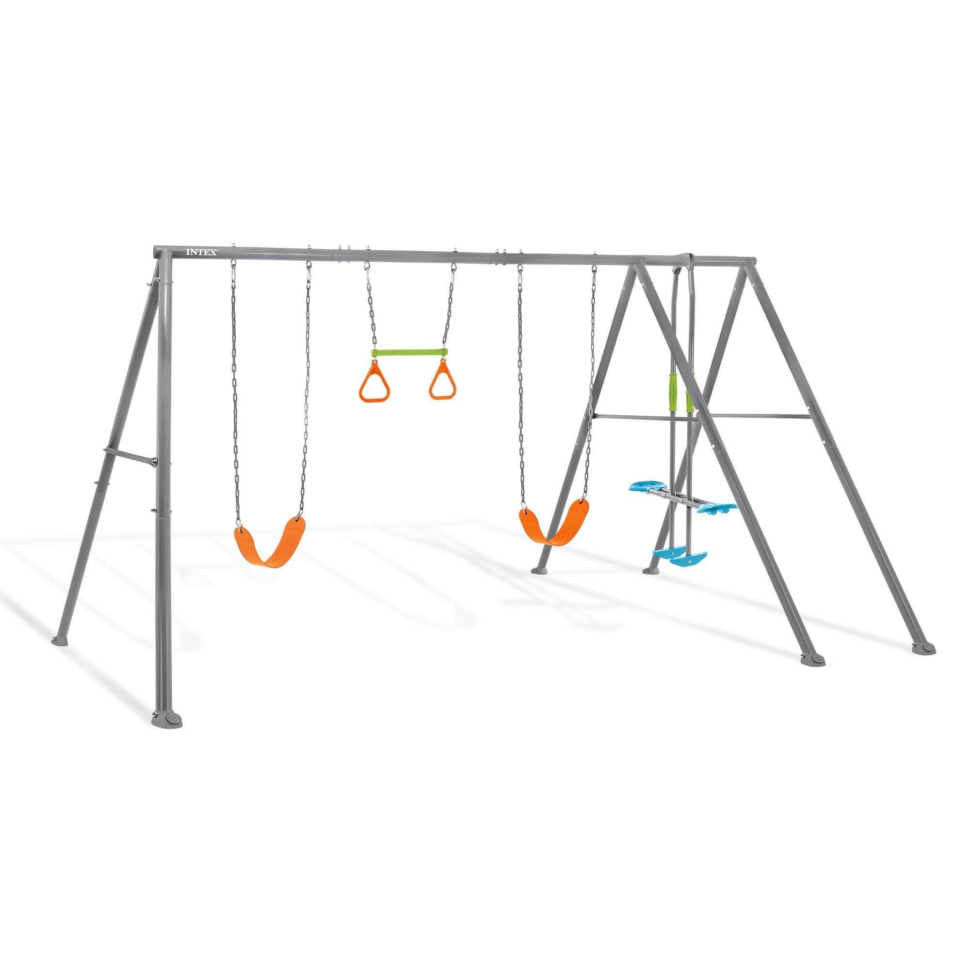 Amazon.com: INTEX Heavy Duty Backyard 4 Feature Swing: 2 Height