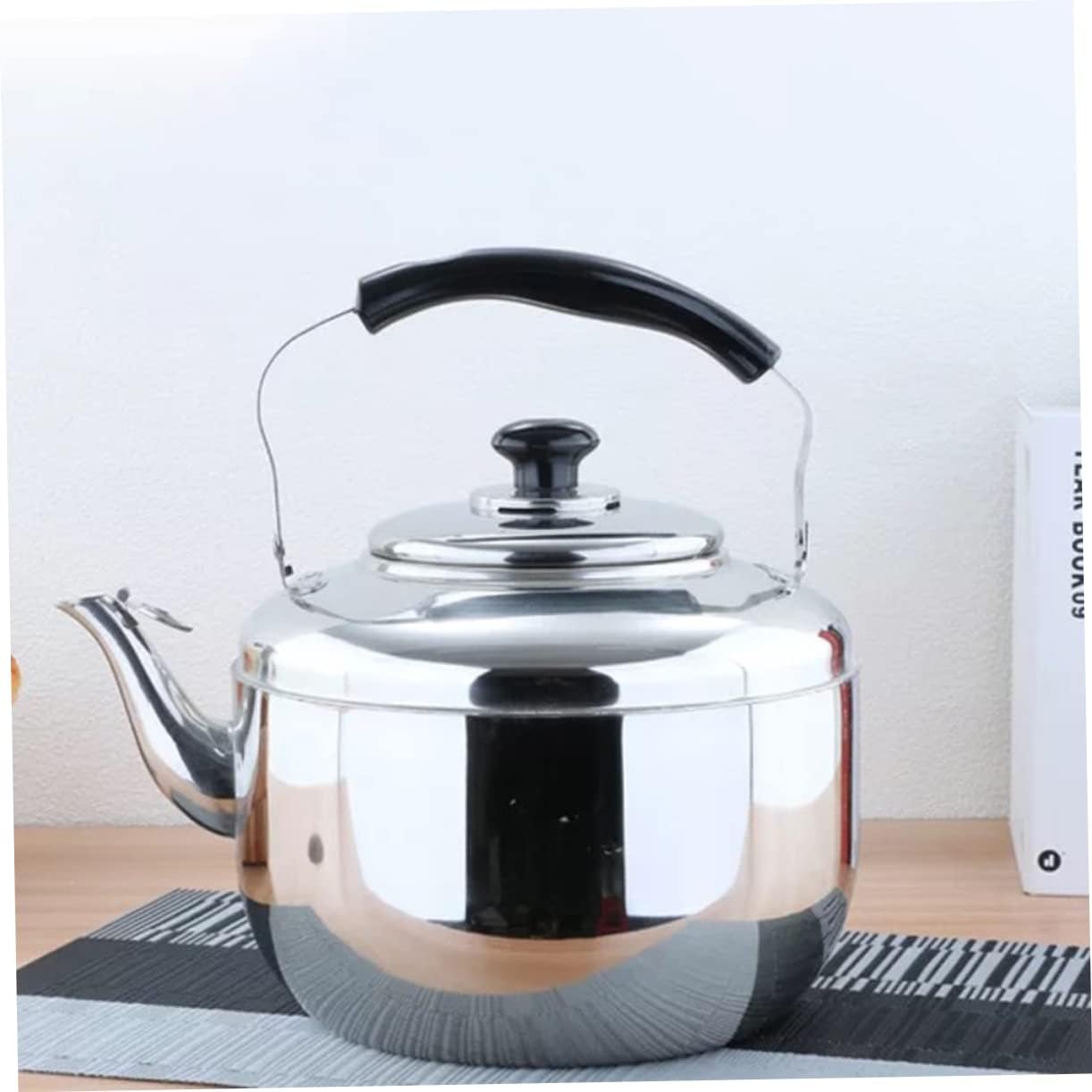 Stainless Steel Tea Kettle Electric Water Boiler Infuser Scald Safe Handle
