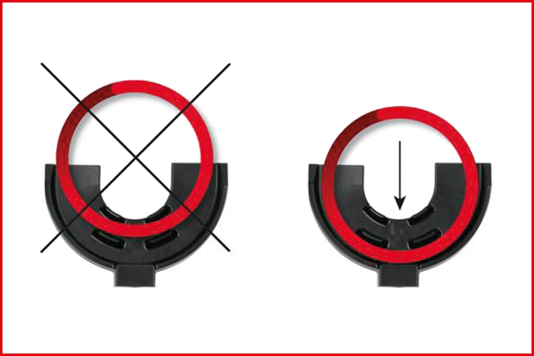 KS Tools 500.8400 Juego de tensor de muelles universal, 6 pzs