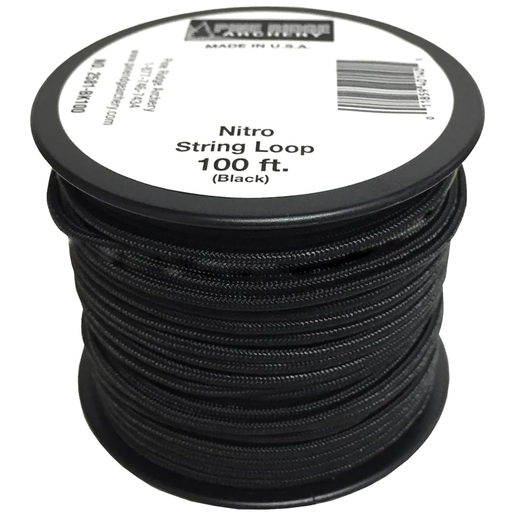 Pine Ridge Nitro String Loops 100' Black