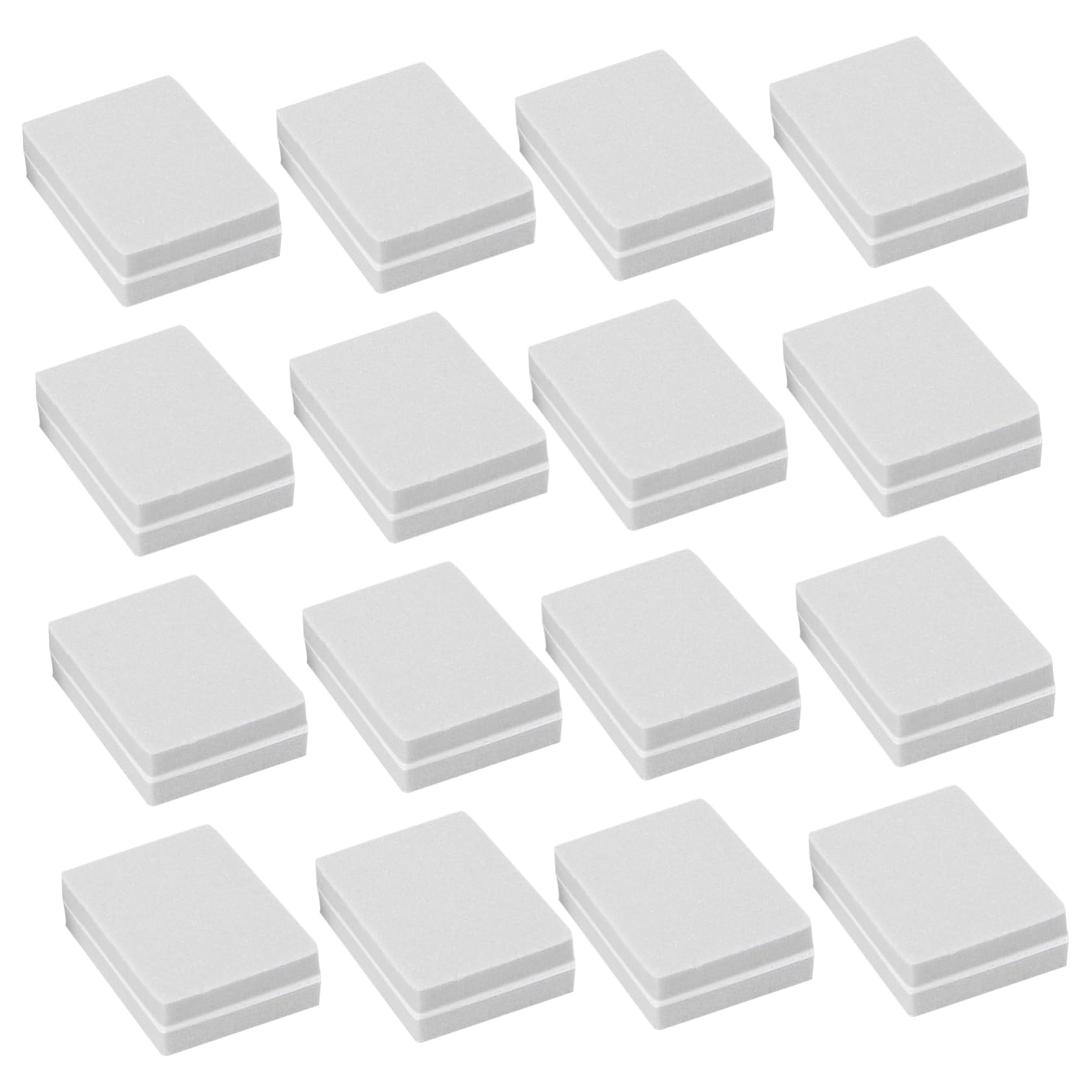 FRCOLOR Juego De 3 Herramientas Cuadradas Pequeñas Para Modificar Uñas Manicura Esponja Lima De Uñas Pulido Cuadradas Ligeras Y Fáciles De Transportar 40 Unidades.