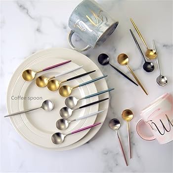 Amazon | andoo カトラリー セット (ティースプーン 4本セット