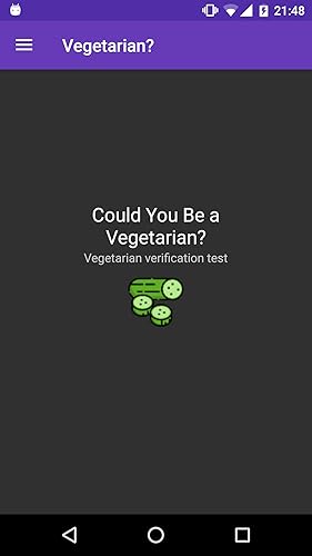 Vegetarian Test