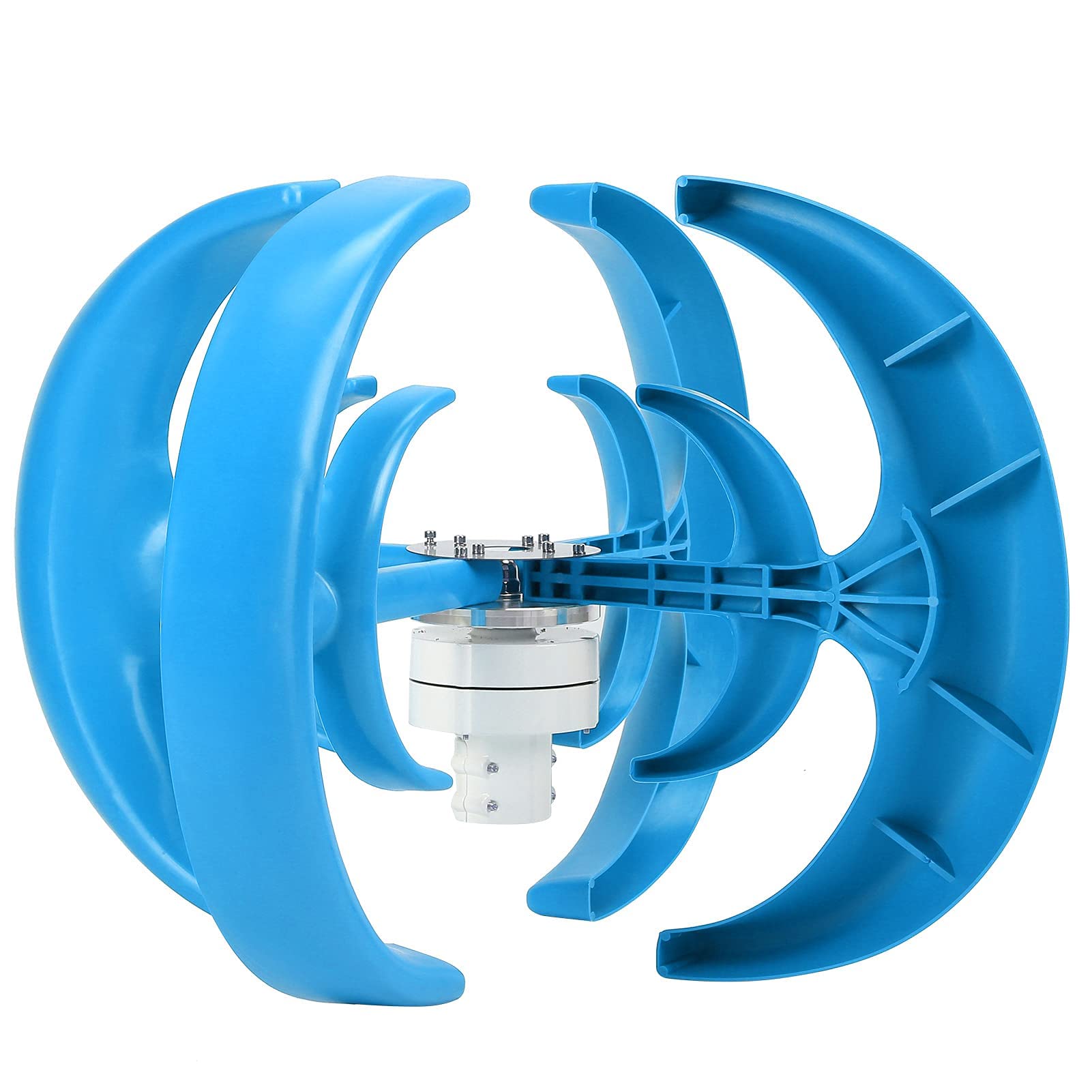 Buy Wind Turbine Kit, 600W 4 Blade Wind Vertical Axis Generator Ac Motor Solar System Lantern