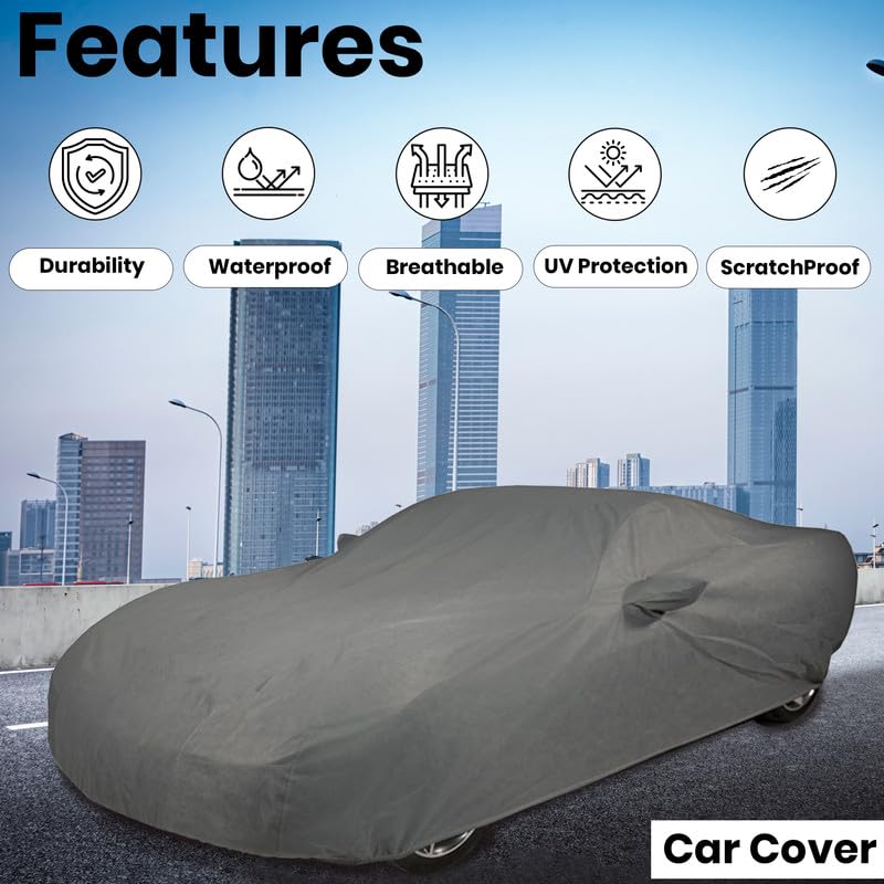 Image of ARCUATE Triple Layer Custom fit Car Body Cover for BYD Sealion 7 |Top Layer Dustrproof | Middle Layer Waterproof | Bottom Layer Scratch Protection | Outdoor Indoor Fabric