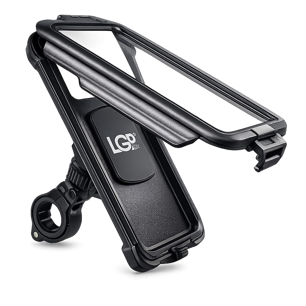 LGP Waterproof Motorcycle Mobile Holder Handlebar Mount Phone Holder with Touch Screen Pouch for Bike Navigation-picture-13