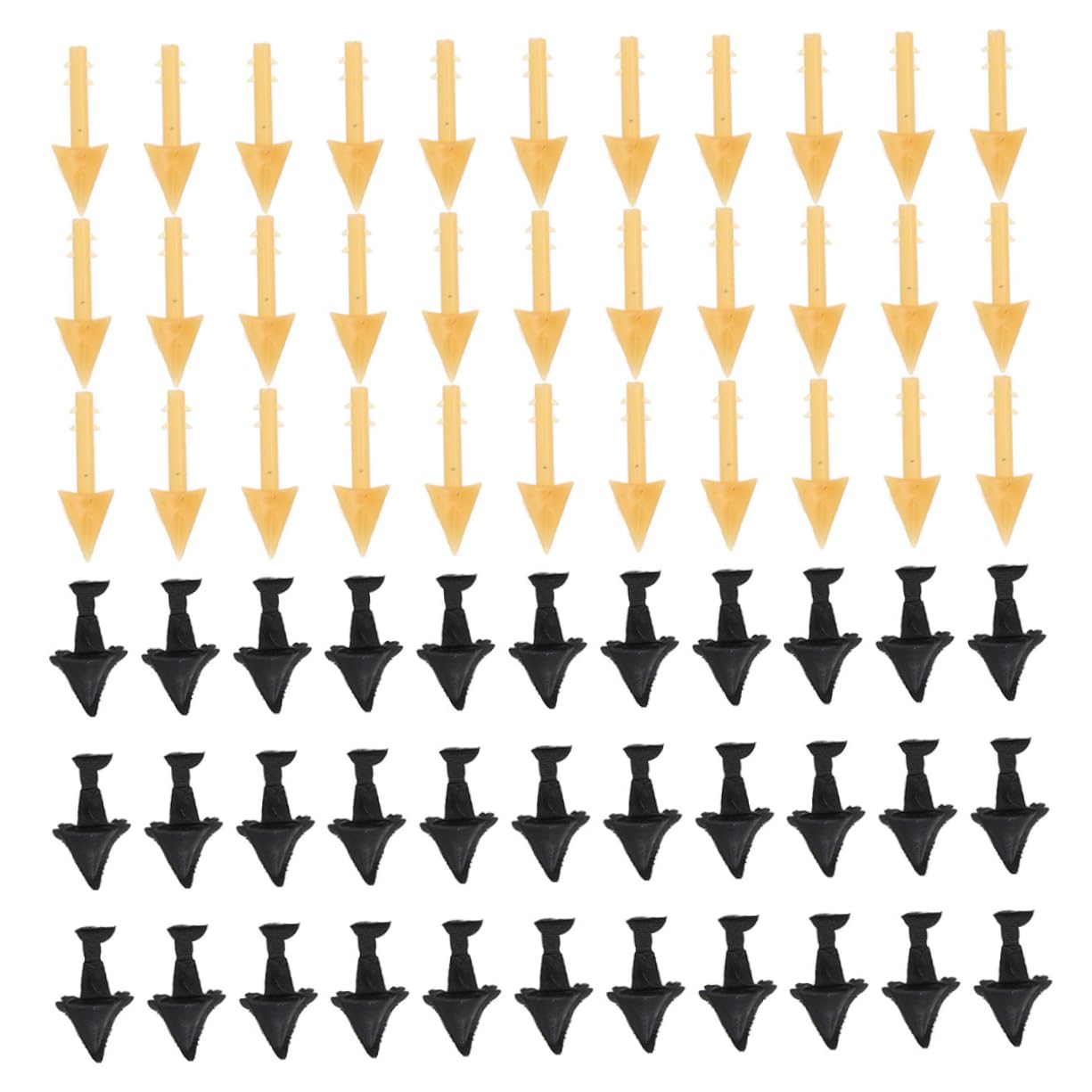 DOITOOL 140pcs Beak Accessories Beaks Mini for Mouth Chick Crafting Fake Mouth Bird Fake Bird Accessories Accessories Mouth Decor for