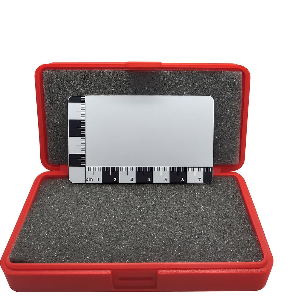 Metal Detecting Finds Box with foam inserts and Free Scale Card Protect your finds in the field.