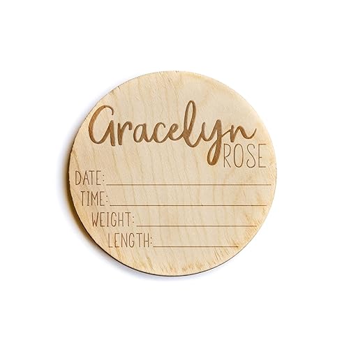 Miniatura 3 de Newborn Announcement Sign for Hospital - Baby Birth Announcement Sign Girl for Hospital - Baby Name Announcement Sign boy