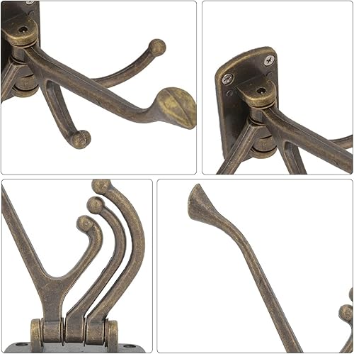 Miniatura 7 de Veemoon Gancho decorativo para colgar en la pared, ganchos de ropa decorativos para colgar ganchos de pared resistentes, ganchos de pared