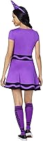 Vista 2 de Spirit Halloween Disfraz de crayón de Crayola violeta vívido para adultos