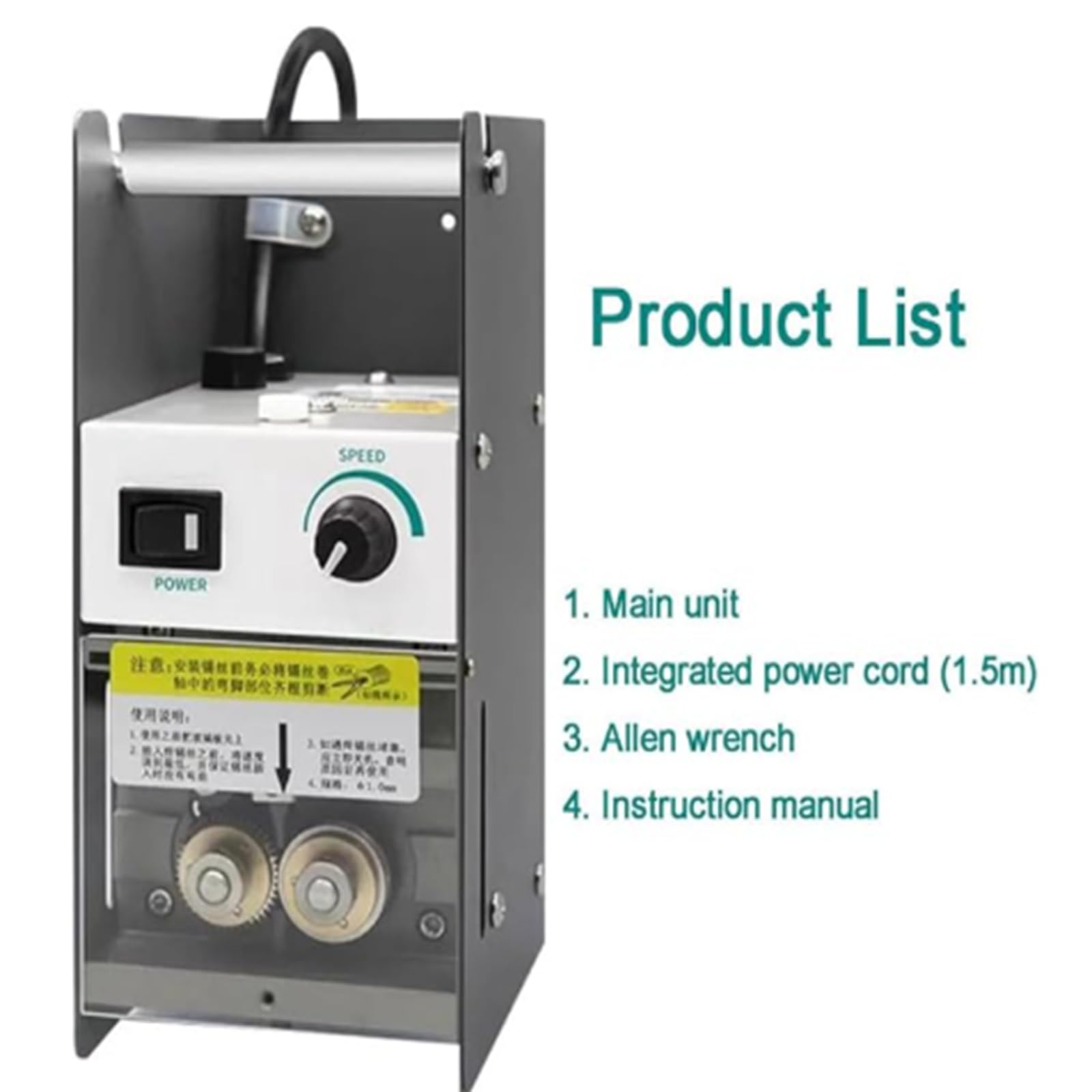 Dispositivo dispensador automático de soldadura con velocidad ajustable y mecanismo de pie para alambre de 1,0 mm, herramienta de carrete de alambre de soldadura eficiente e inteligente