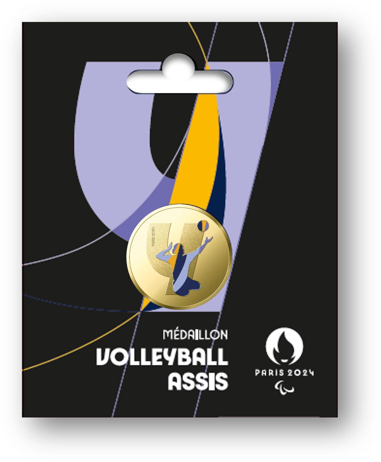 Monnaie de Paris Olympic Medal 2024 Volleyball Paralympic Sitting