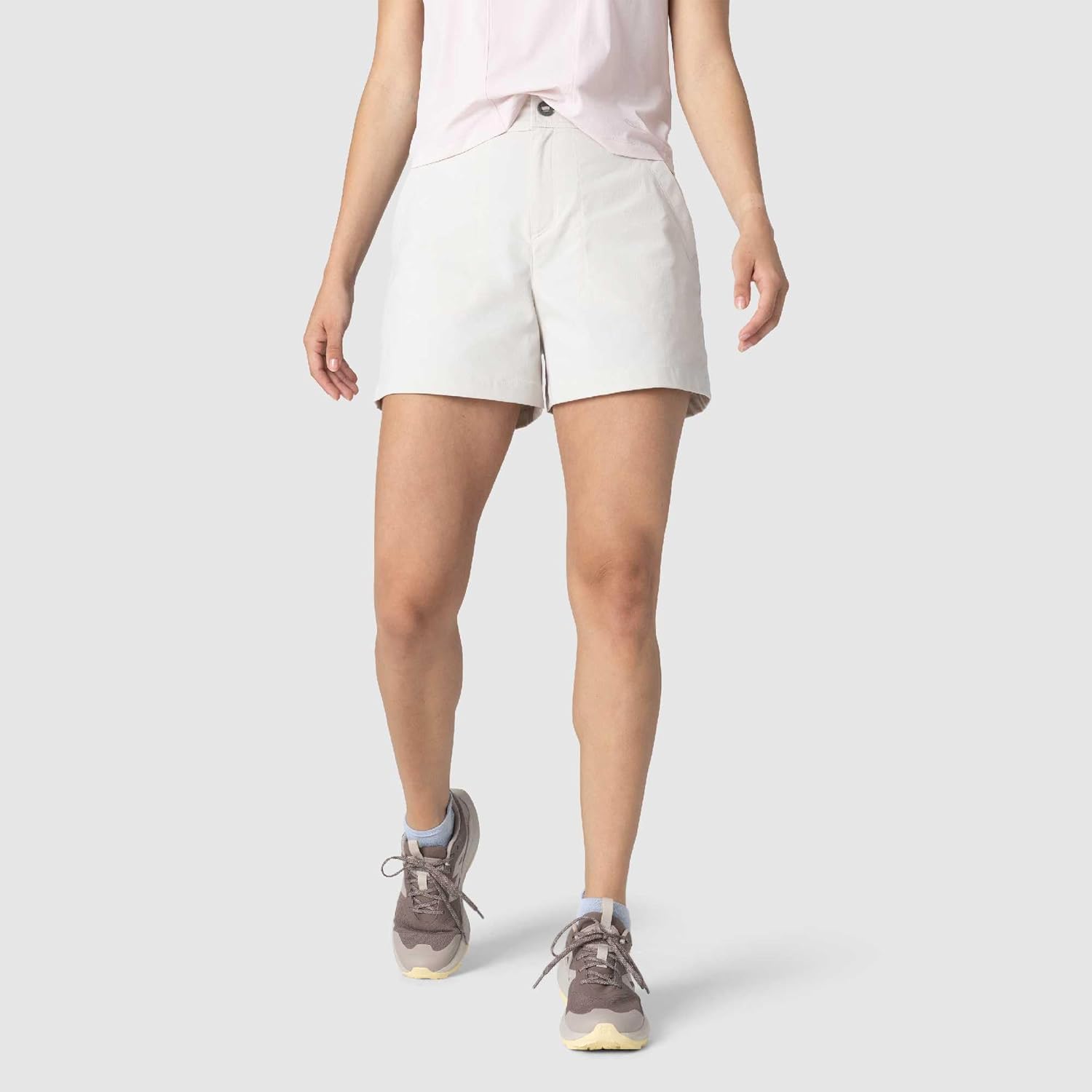 Outdoor Research Women's Timberline Short | Moisture Wicking, Stretchy UPF 50+ Athletic Hiking Shorts, Quick Dry, Zip Pocket