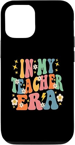 iPhone 13 In My Teacher Era First Day Of School Back to School Retro Case