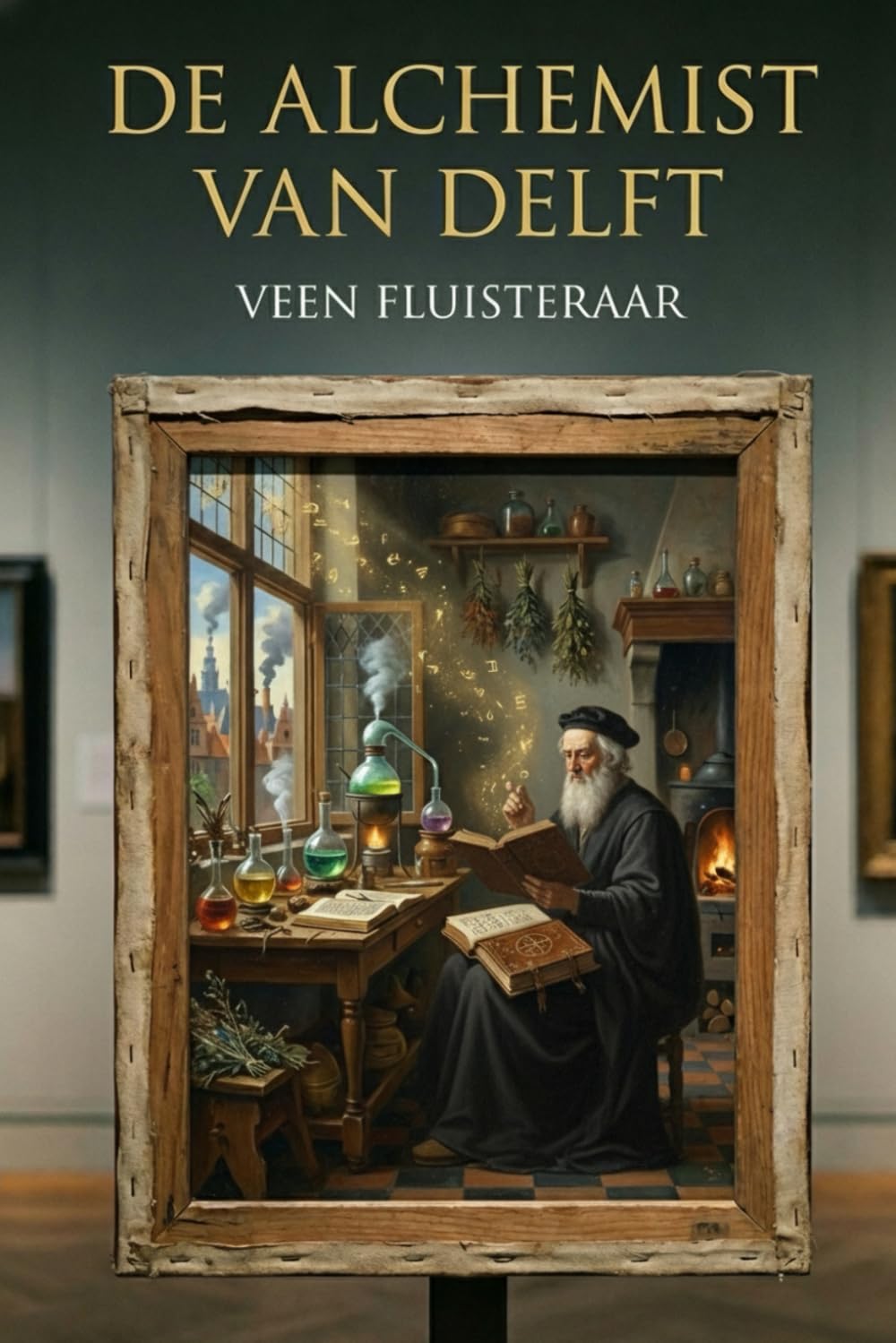 De Alchemist van Delft: Canvas van Geheimen: Een Verhaal van Verborgen Magie en Gevaarlijke Kunst in 17e-Eeuws Holland