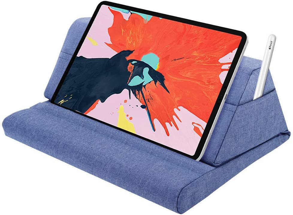 See full amazon price history chart for SwooK Tablet Pillow Stand, Soft Bed Pillow Stand for Universal Tablet Up to 11-Inch Tablet Compatible with iPad 10.2 inch iPad 9.7 inch iPad Air Pad Pro iPad Mini Lenovo Tablets Stand (Denim Blue) SwooK Tablet Pillow Stand, Soft Bed Pillow Stand for Universal Tablet Up to 11-Inch Tablet Compatible with iPad 10.2 inch iPad 9.7 inch iPad Air Pad Pro iPad Mini Lenovo Tablets Stand (Denim Blue) (B09TWKZQTB) Amazon Price History, Amazon Price Tracker