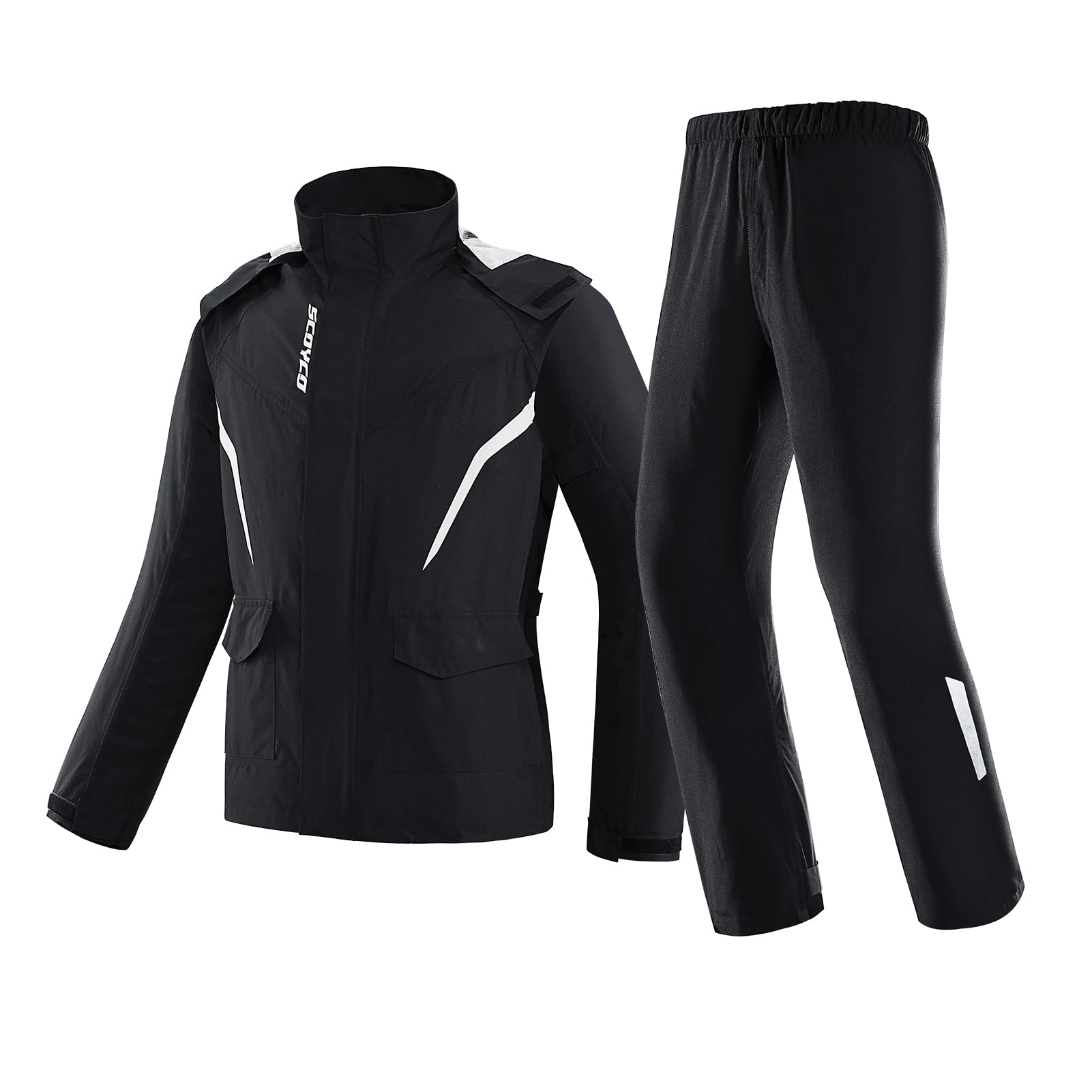 Scoyco Regenjacke Herren Wasserdicht Packbar Leichte Atmungsfähig