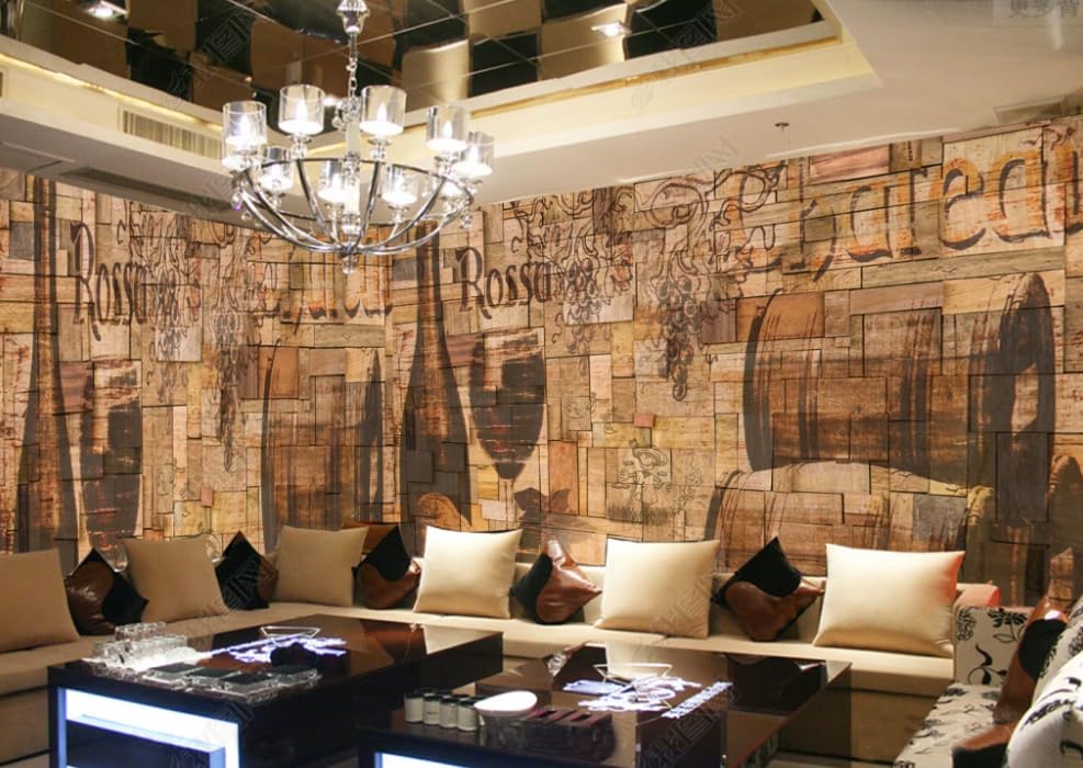 Papier Peint Intissé Cave à Vin Premium | Décoration Murale Luxe