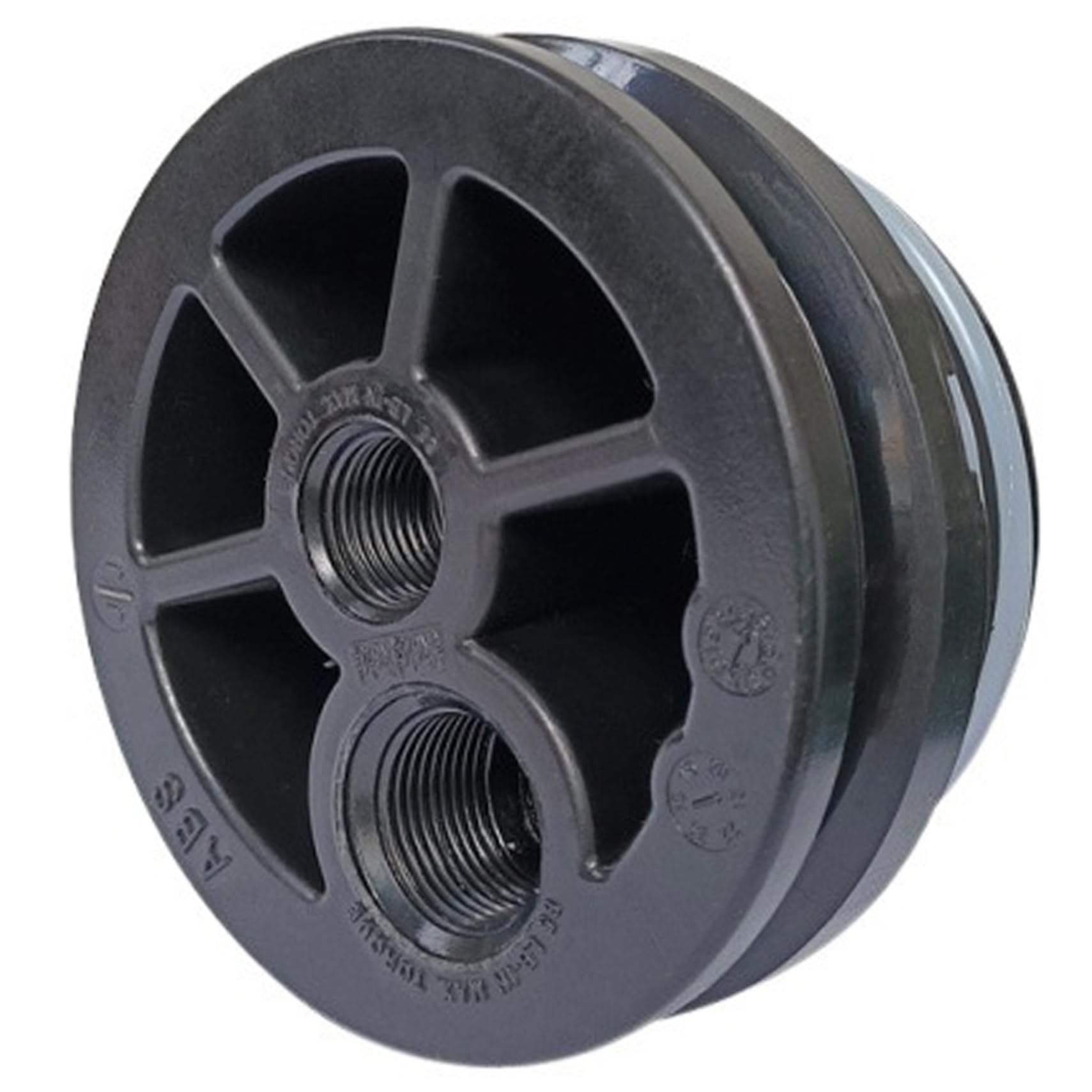 Membrane Cap End for 4 Inch Bottom Diameter with 2 O-Rings, Stainless Steel End Cap for RO Membrane Housing Pressure Vessel